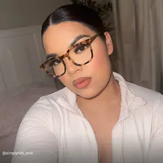 Round Lemon Tortoiseshell Eyeglasses