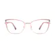 Cat-eye Pink/Gold Eyeglasses