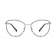 Oval Black Eyeglasses