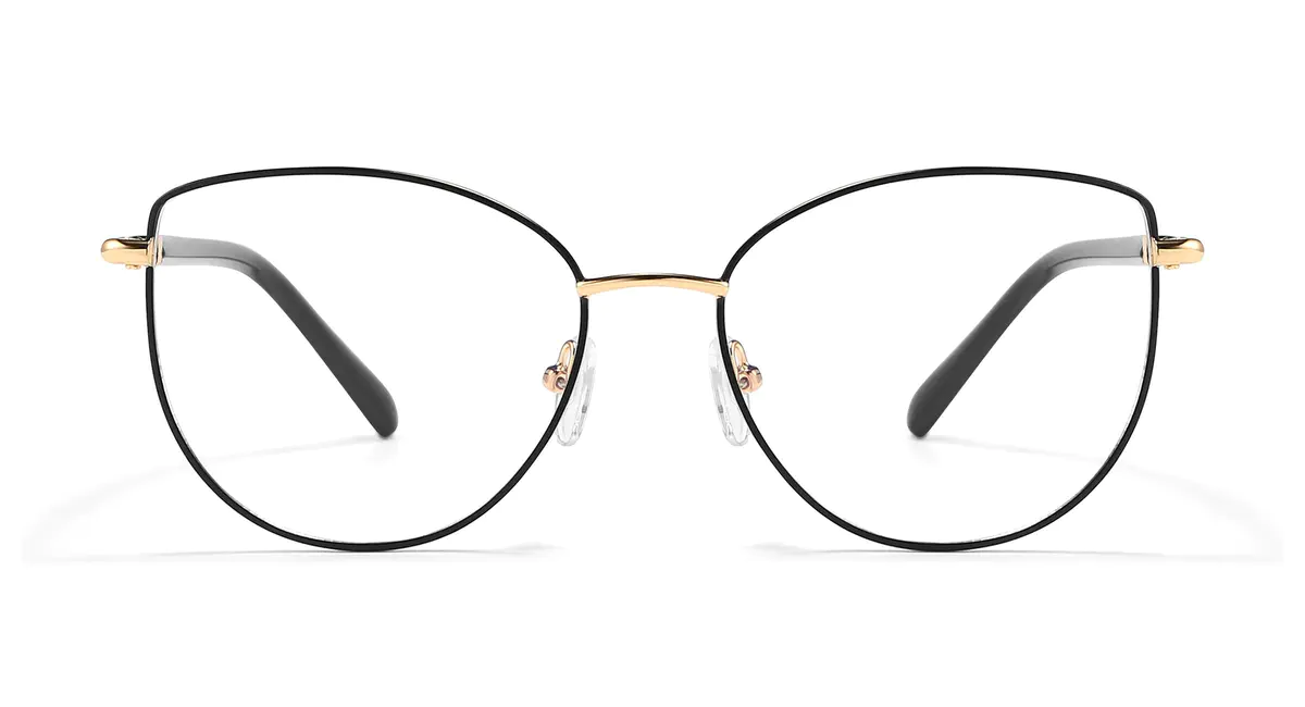 Cat-eye Black Eyeglasses