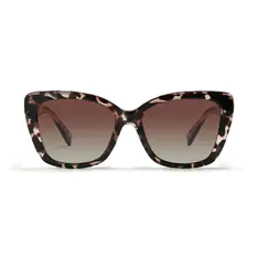 Cat-eye Gray/Tortoiseshell Clip-On Sunglasses