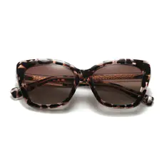 Cat-eye Gray/Tortoiseshell Clip-On Sunglasses
