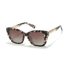 Cat-eye Gray/Tortoiseshell Clip-On Sunglasses