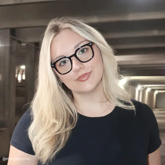 Square Black Eyeglasses