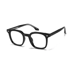Square Black Eyeglasses