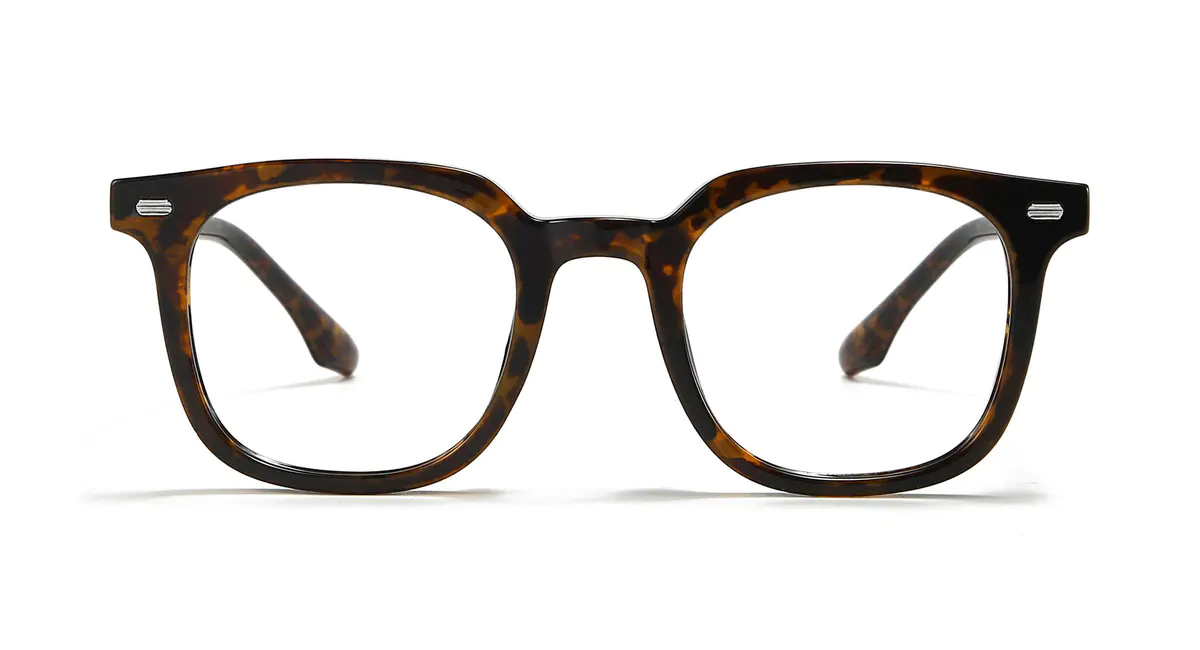 Square Tortoiseshell Eyeglasses