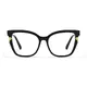 Cat-eye Black Eyeglasses