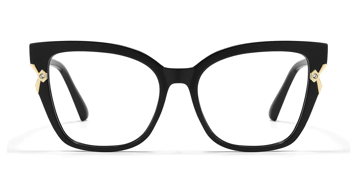 Cat-eye Black Eyeglasses