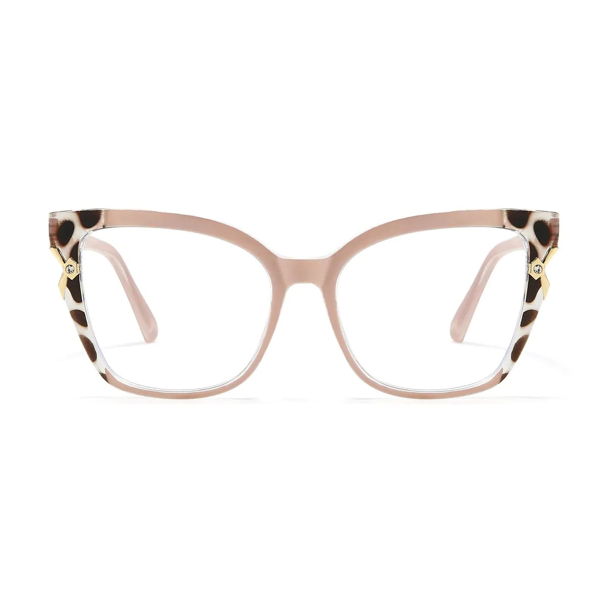 Cat-eye Tortoiseshell/Pink Eyeglasses