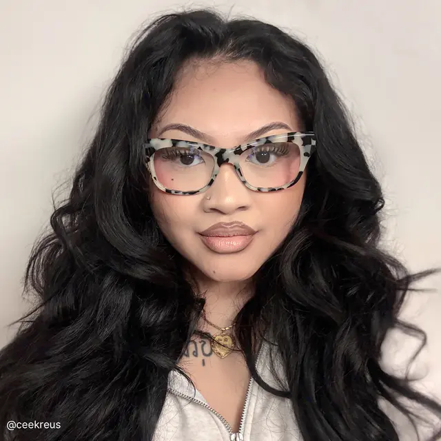 Cat-eye Ivory Tortoiseshell Eyeglasses