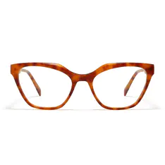 Cat-eye Lemon Tortoiseshell Eyeglasses