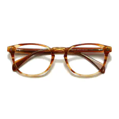 Round Lemon Tortoiseshell Eyeglasses