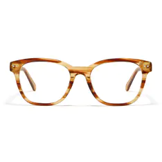 Round Lemon Tortoiseshell Eyeglasses