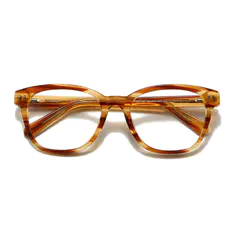 Round Lemon Tortoiseshell Eyeglasses
