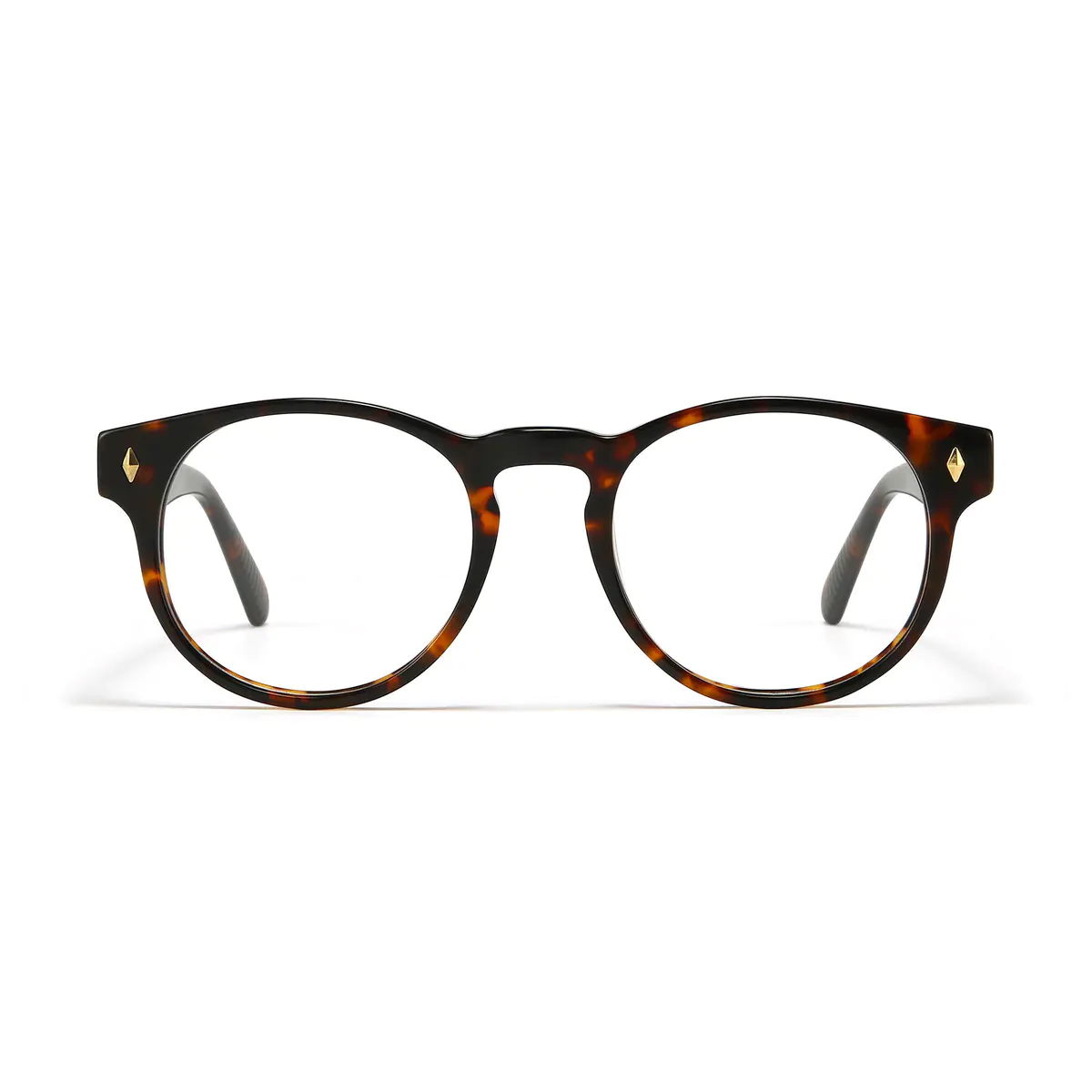 Round Tortoiseshell Eyeglasses