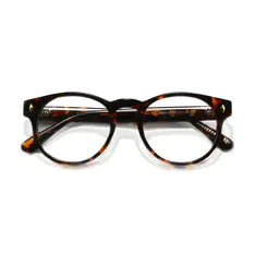 Round Tortoiseshell Eyeglasses