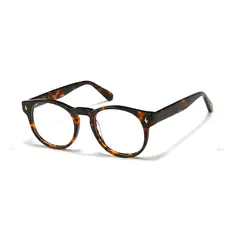 Round Tortoiseshell Eyeglasses