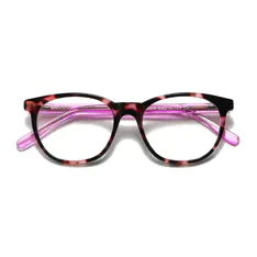 Oval Ruby Tortoiseshell/Pink Eyeglasses