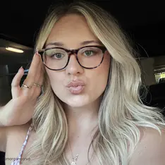 Oval Ruby Tortoiseshell/Pink Eyeglasses