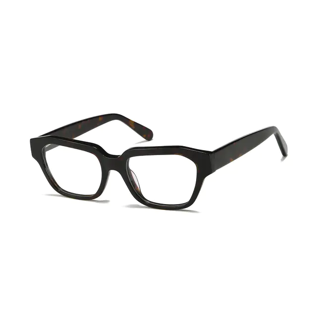 Square Black Eyeglasses