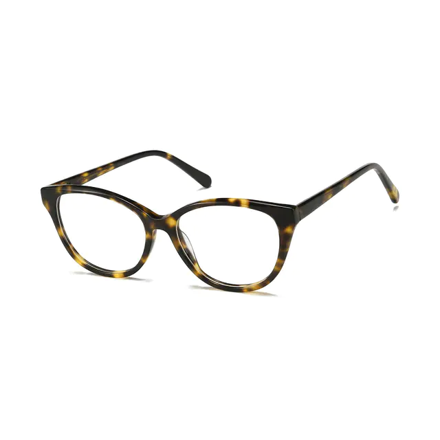 Oval Lemon Tortoiseshell Eyeglasses