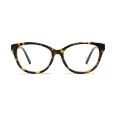 Oval Lemon Tortoiseshell Eyeglasses