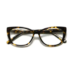 Cat-eye Lemon Tortoiseshell Eyeglasses
