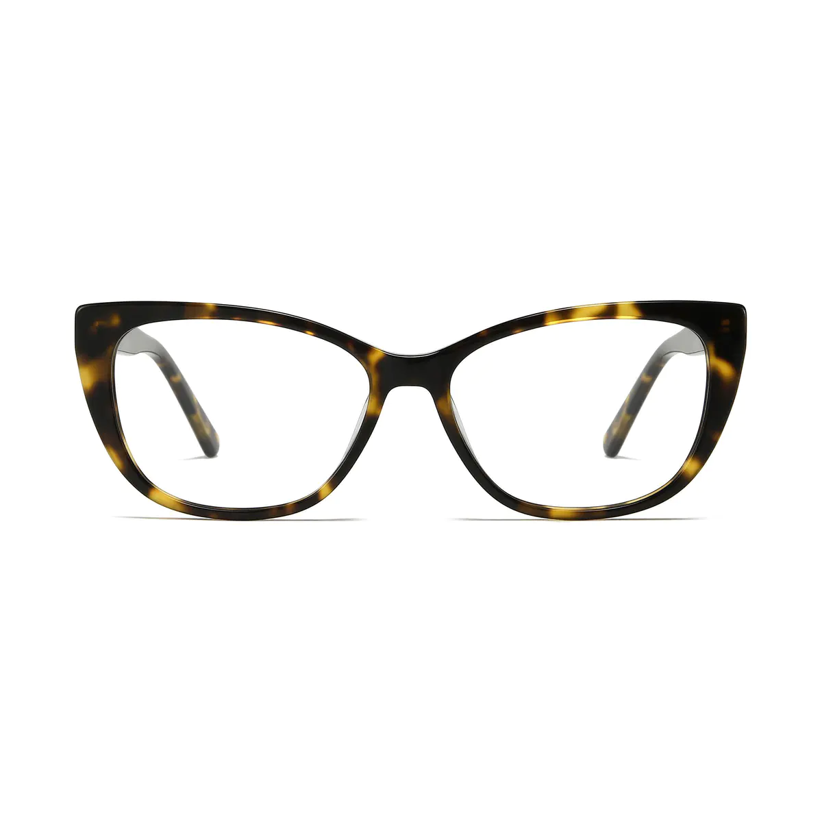 Cat-eye Lemon Tortoiseshell Eyeglasses