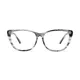 Oval Tortoiseshell/Purple Eyeglasses