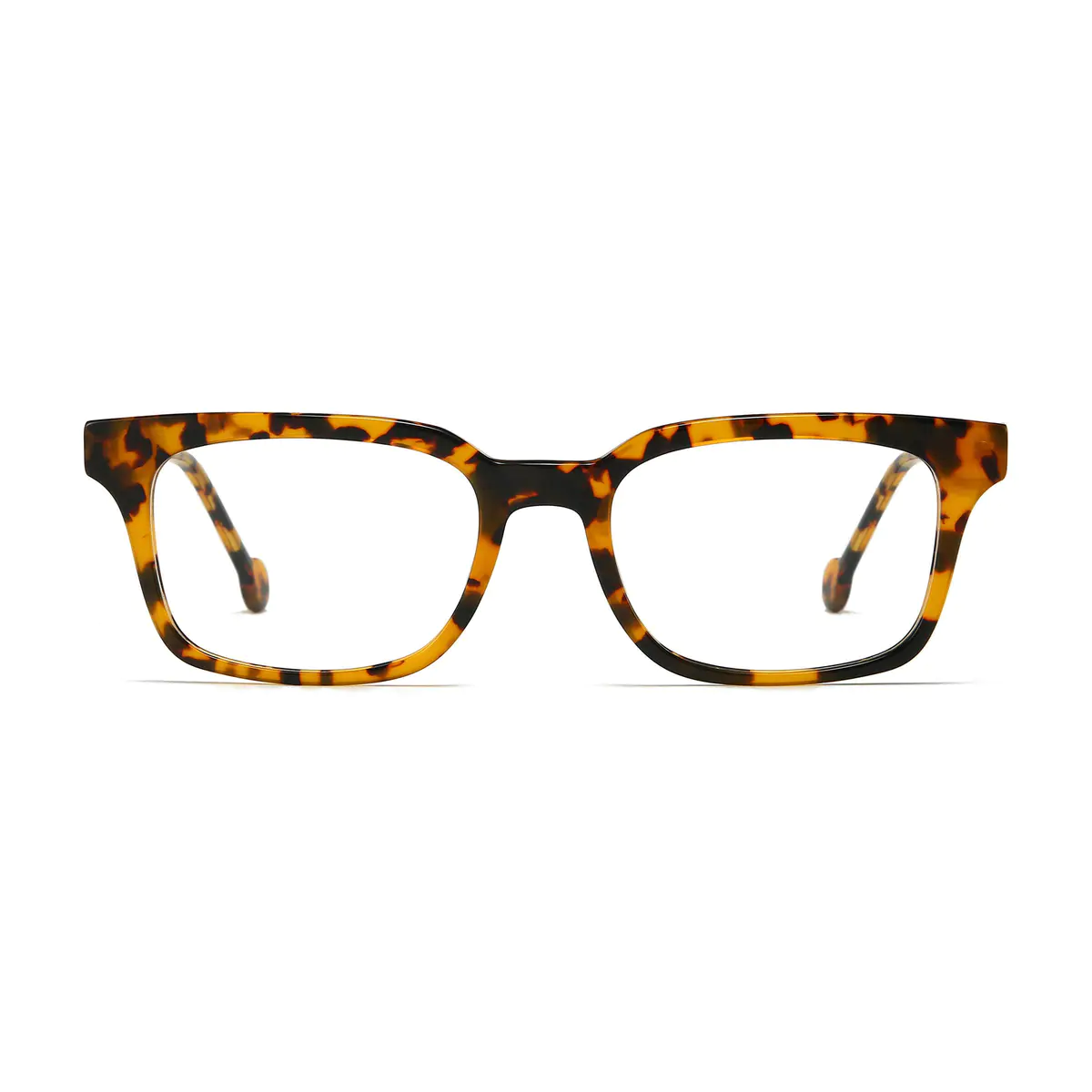 Square Brown Tortoiseshell Eyeglasses