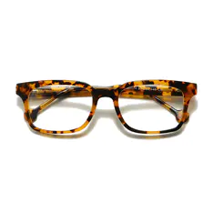 Square Brown Tortoiseshell Eyeglasses