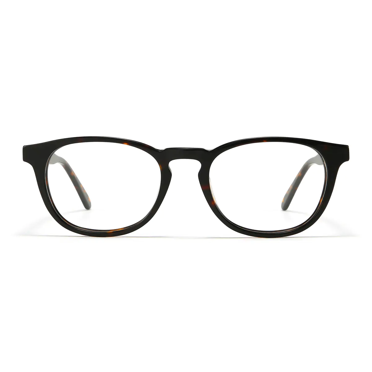 Oval Tortoiseshell Eyeglasses