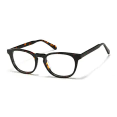 Oval Tortoiseshell Eyeglasses