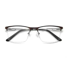 Browline Brown Eyeglasses