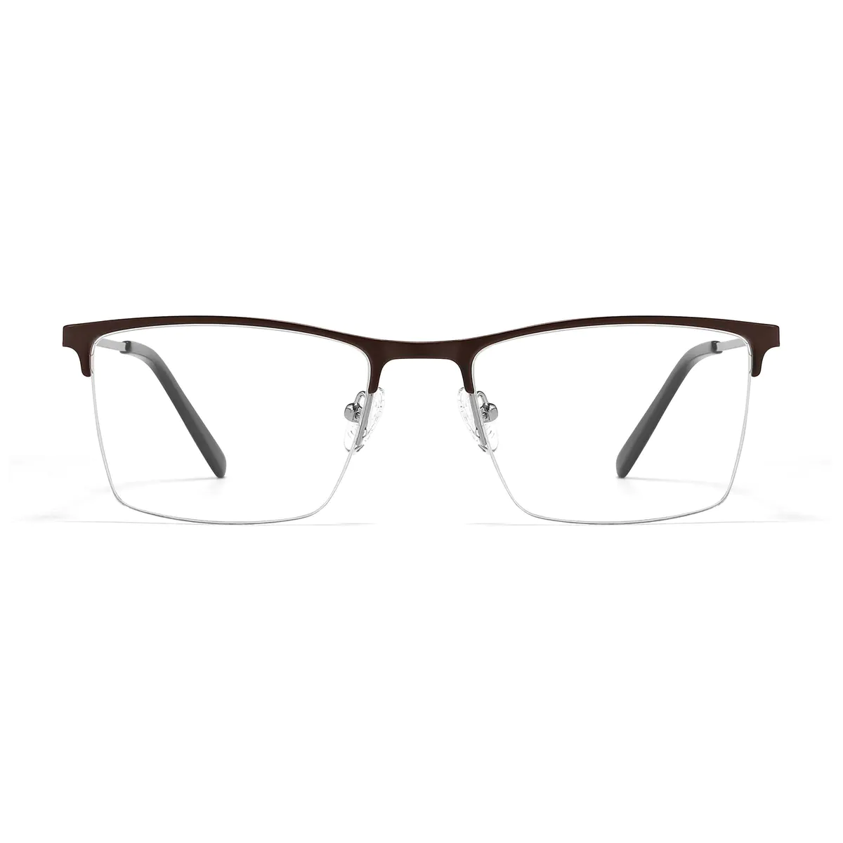 Browline Brown Eyeglasses