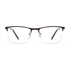 Browline Brown Eyeglasses