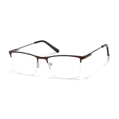 Browline Brown Eyeglasses