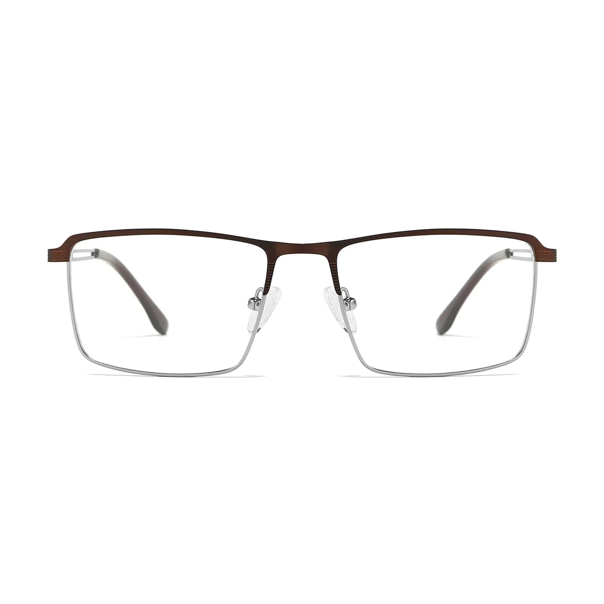 Browline Brown Eyeglasses