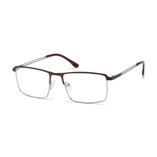 Browline Brown Eyeglasses