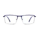 Browline Blue Eyeglasses