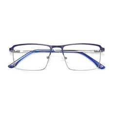 Browline Blue Eyeglasses