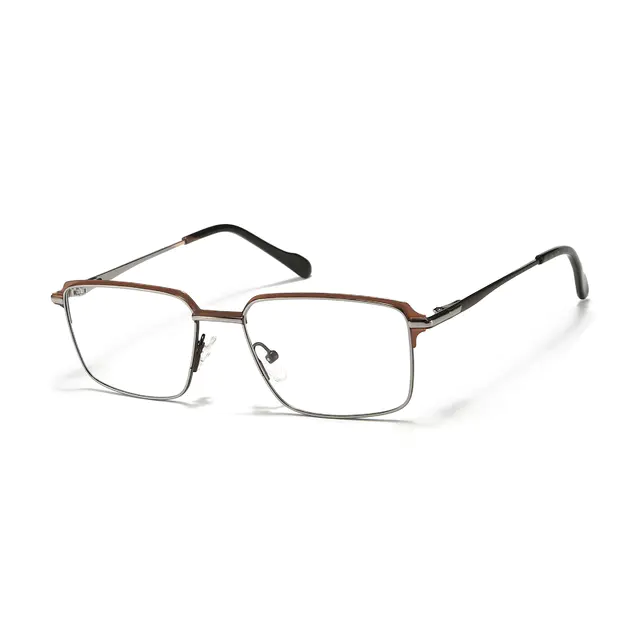 Browline Brown Eyeglasses