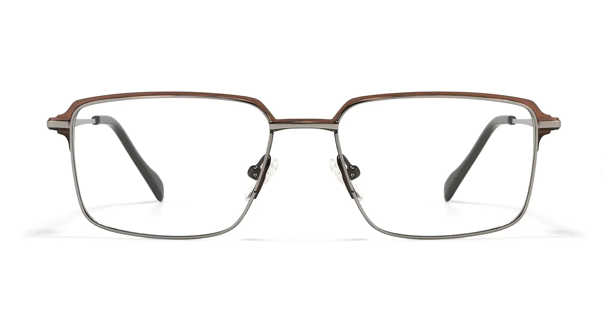 Browline Brown Eyeglasses