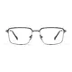 Browline Gray Eyeglasses