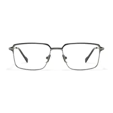Browline Gray Eyeglasses