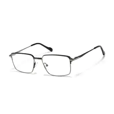 Browline Gray Eyeglasses