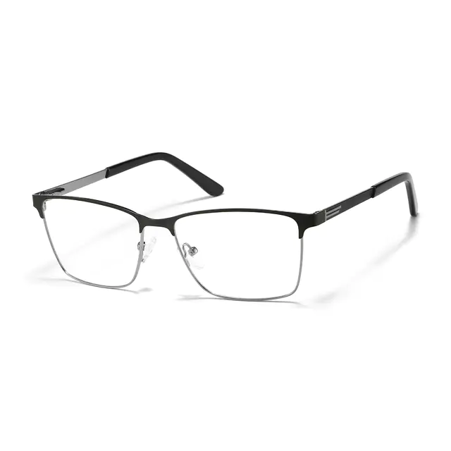 Browline Black Eyeglasses