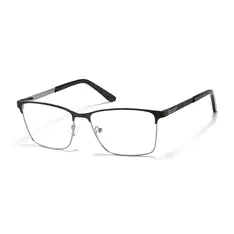 Browline Black Eyeglasses