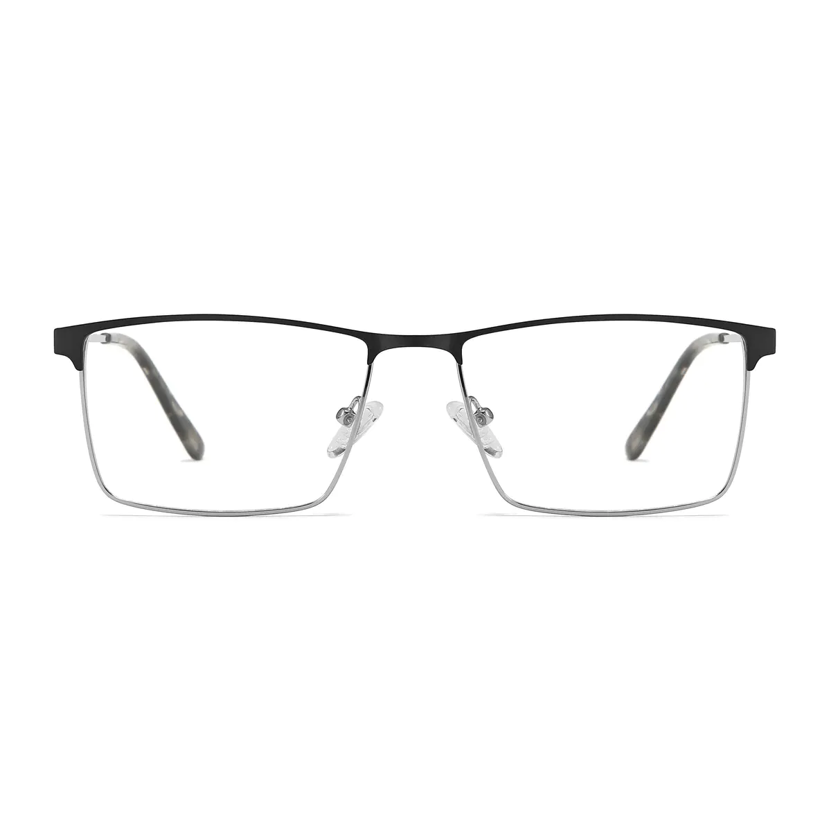 Browline Gray/Silver Eyeglasses