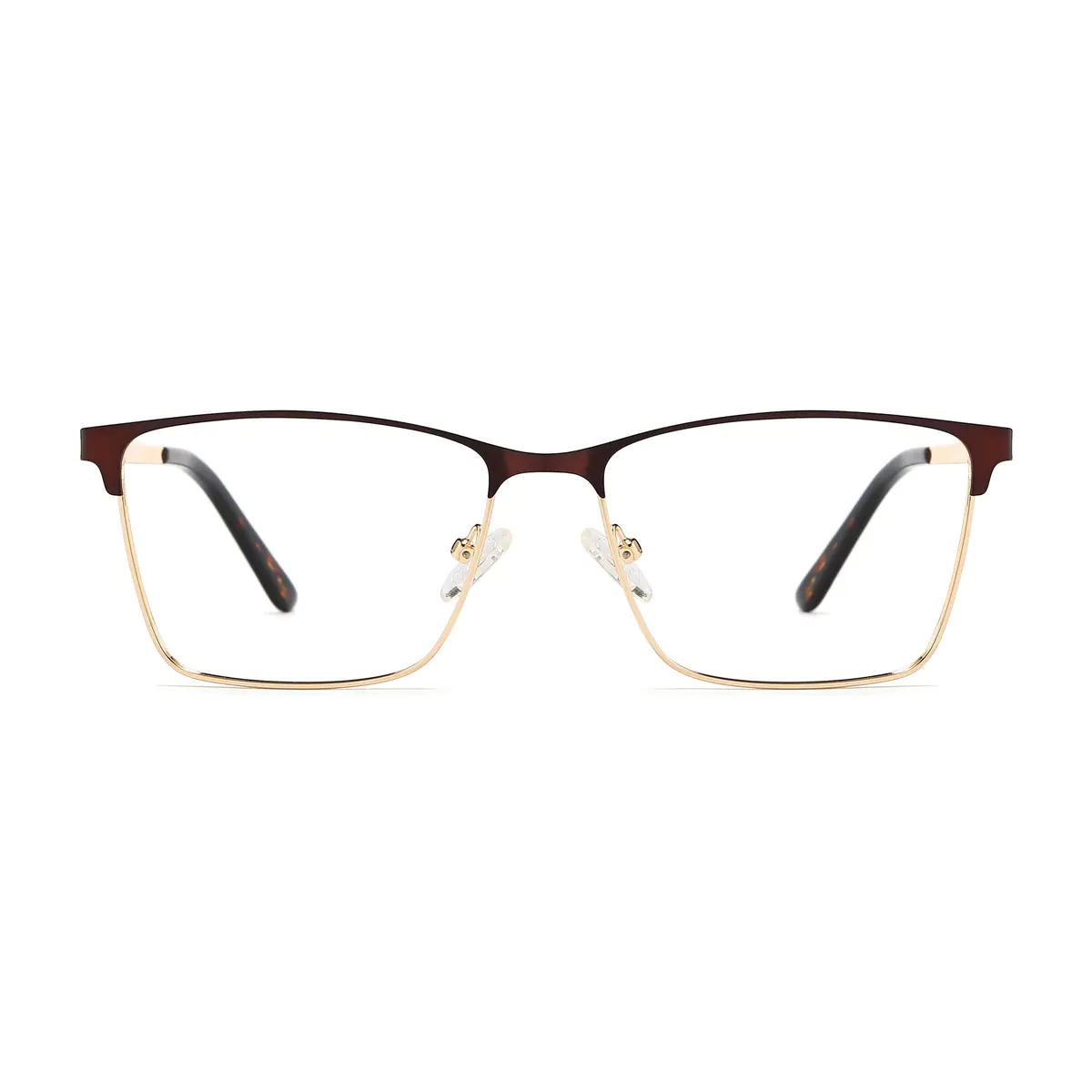 Browline Brown Eyeglasses